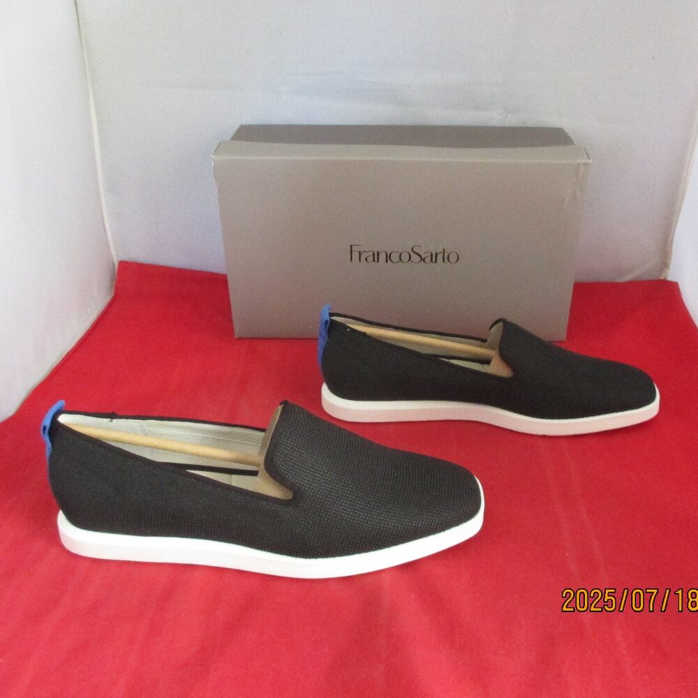 Franco Sarto Boston 3 Slip On Sneakers - $110 - Size 9 1/2 - Black - 1265